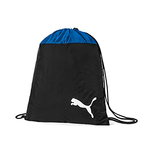 PUMA teamGOAL 23 Gym Sack Bolsa De Cuerdas, Unisex-Adult, Electric Blue Lemonade Black, OSFA