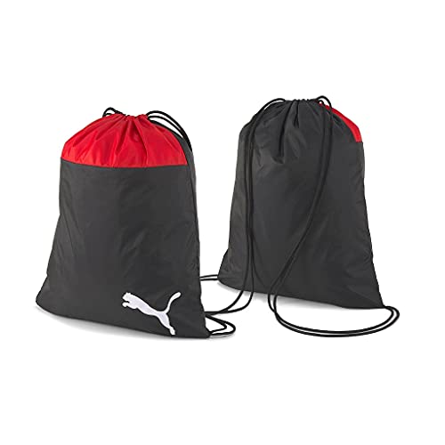 PUMA teamGOAL 23 Gym Sack Bolsa De Cuerdas, Unisex-Adult, Red Black, OSFA