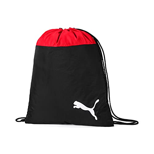 PUMA teamGOAL 23 Gym Sack Bolsa De Cuerdas, Unisex-Adult, Red Black, OSFA