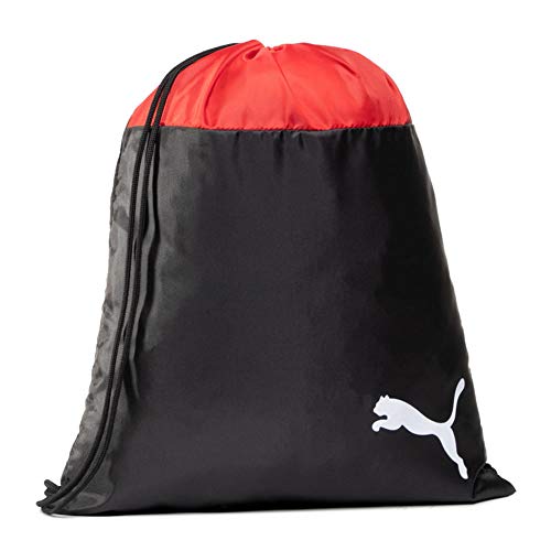 PUMA teamGOAL 23 Gym Sack Bolsa De Cuerdas, Unisex-Adult, Red Black, OSFA