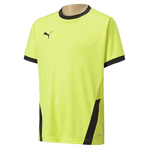 PUMA teamGOAL 23 Jersey jr Camiseta, Unisex niños, Fluo Yellow Black, 128