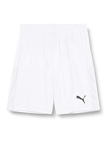 PUMA Teamgoal 23 Knit Shorts Jr Pantalones Cortos, Niños, White, 140