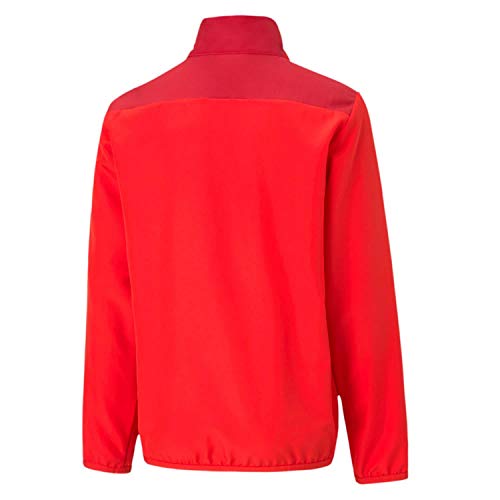 PUMA Teamgoal 23 Sideline Jacket Jr Chaqueta De Entrenamiento, Niños, Red-Chili Pepper, 164