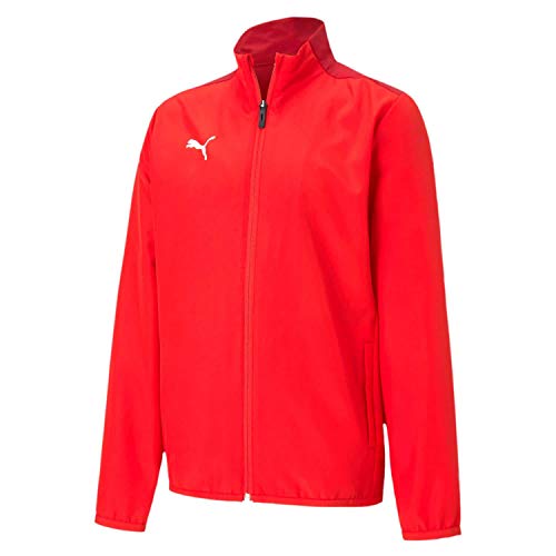 PUMA Teamgoal 23 Sideline Jacket Jr Chaqueta De Entrenamiento, Niños, Red-Chili Pepper, 164