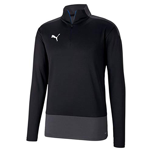 PUMA Teamgoal 23 Training 1/4 Zip Top Sudadera, Hombre, Black-Asphalt, 3XL