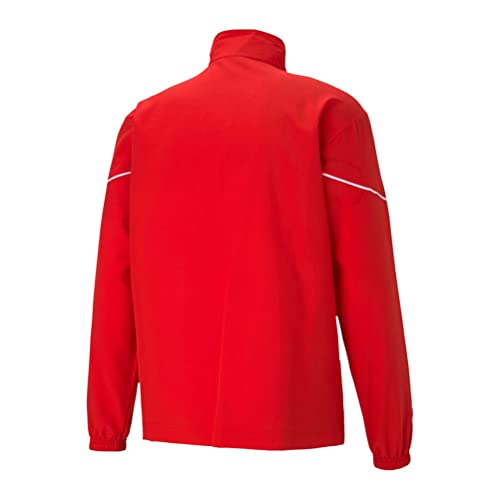 PUMA Teamrise Sideline Jacket Chaqueta De Entrenamiento, Hombre, Red Black, M