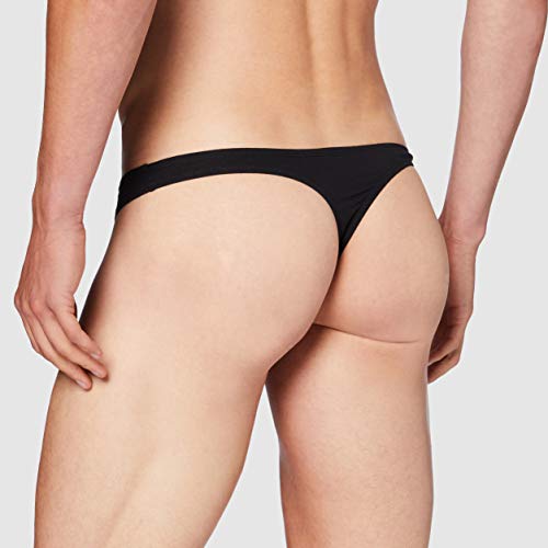 Punto Blanco Duplo Invisible Tanga, Multicolor(Multicolor580), Large (Tamaño del Fabricante:52) (Pack de 2) para Hombre