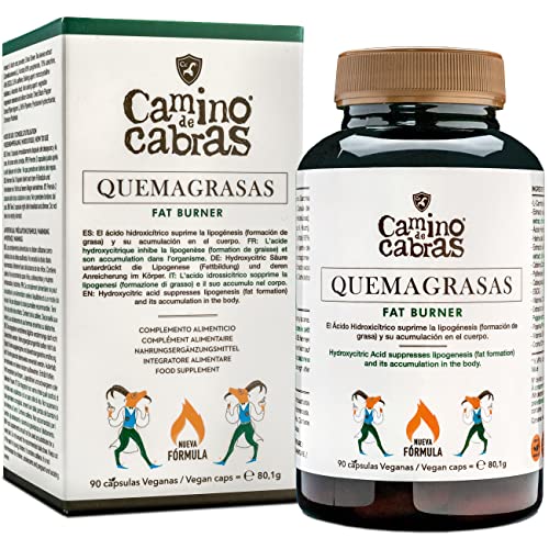 Quemagrasas potente para Adelgazar. Fat Burner de Alto impacto. Antioxidante natural. Nueva Fórmula Registrada con Elevada concentración de activos, Vitaminas y Minerales.