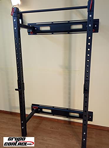 Rack Jaula Sentadillas abatible Uso Profesional OK043E