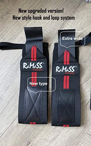 RAMASS Fitness Muñequera, Muñequeras, Wrist Wraps, Calistenia, Gym (par)