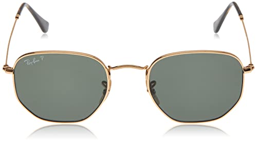 Ray-Ban Hexagonal Flat Lenses Gafas de Sol, Oro (Gold), 51 para Hombre