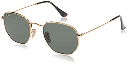 Ray-Ban Hexagonal Flat Lenses Gafas de Sol, Oro (Gold), 51 para Hombre