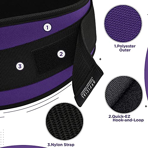 RDX Gimnasio Cinturón Musculacion Levantamiento de Pesas, 6” Curva Soporte Lumbar Acolchado, Entrenamiento Peso Muerto Auto Bloqueo Belt, Powerlifting Halterofilia Fitness Gym Ejercicio, Hombre Mujere