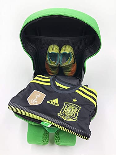 Real Betis Balompié- Mochila forma camiseta. Producto oficial Real Betis Balompié.