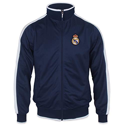 Real Madrid - Chaqueta de Entrenamiento Oficial - para niño - Estilo Retro - 6 años