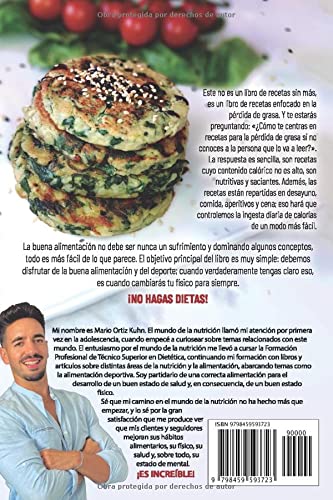 Recetas fáciles, sencillas y rápidas para perder grasa: Mario Ortiz