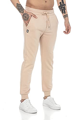 Redbridge Conjunto deportivo para hombre Chándales Pantalón Sudadera Set Beige XXL