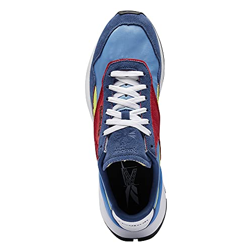 Reebok CL Legacy AZ Calzado Deportivo Casual para Hombre Color Essential Blue/Acid Yellow/Blue Talla 45