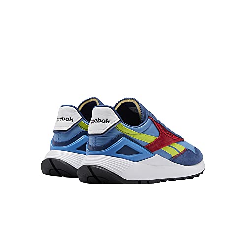 Reebok CL Legacy AZ Calzado Deportivo Casual para Hombre Color Essential Blue/Acid Yellow/Blue Talla 45