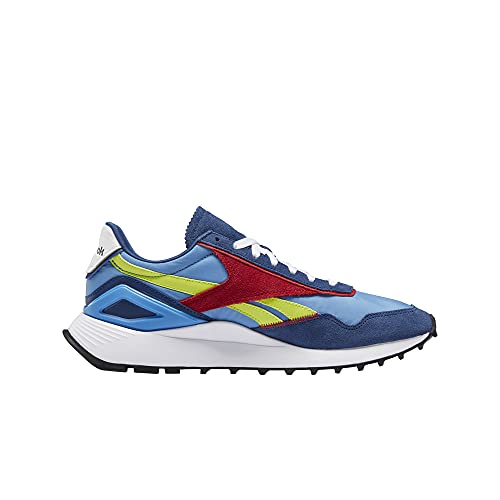 Reebok CL Legacy AZ Calzado Deportivo Casual para Hombre Color Essential Blue/Acid Yellow/Blue Talla 45