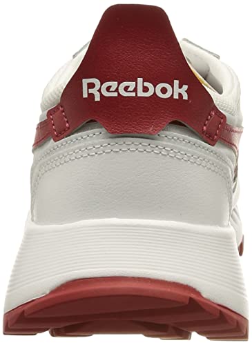 Reebok Classic Leather Legacy, Zapatillas De Deporte para Exterior Unisex Adulto, Blanco (FTWR White/Flash Red/FTWR White), 44.5 EU