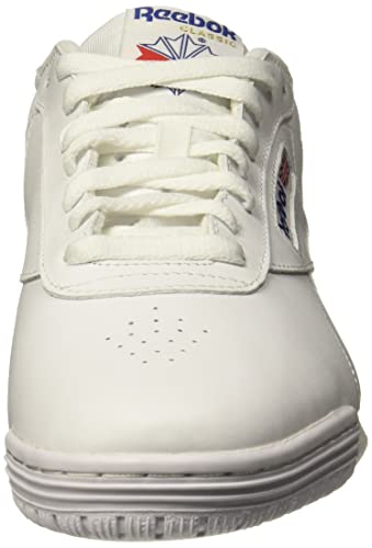 Reebok Exofit Lo Clean Logo, Sneaker Hombre, Blanco (INT-White/Royal Blue/Royal Blue), 42 EU