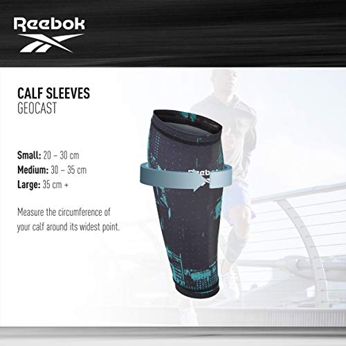 Reebok Mangas del brazo - Geocast, Pequeña (Becerro 25 - 30 cm)