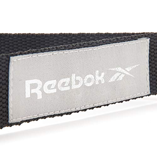 Reebok RATB-30034 Set de Tubos de Resistencia, Unisex Adulto, Negro, Talla Única