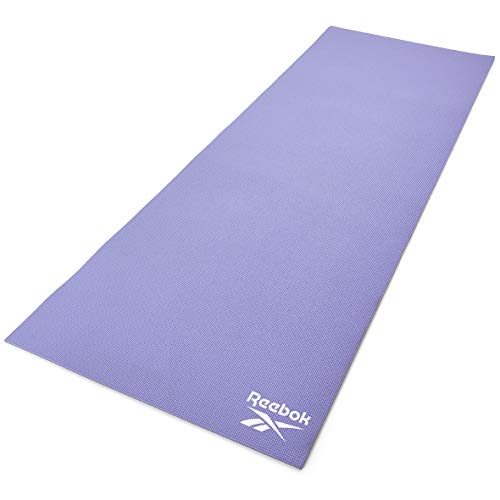 Reebok RAYG-11060PLGR Esterilla Yoga Reversible, Violet/Gris