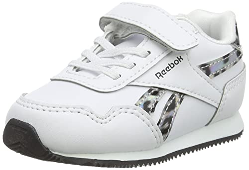 Reebok Royal Cljog 3.0 1V, Zapatillas de Deporte Bebé-Niñas, Cloud White/Cloud White/Black, 20 EU