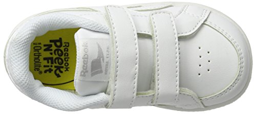 Reebok Royal Prime Alt Zapatillas de Gimnasia Niños, Blanco (White/Silver 000), 20 EU