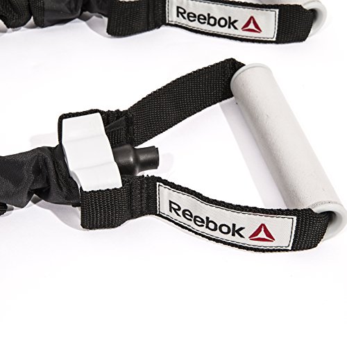 Reebok RSTB-16072 Tubos de Resistencia Nivel 3, Unisex, Negro, Talla Única