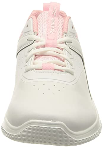 Reebok Rush Runner 4.0 Syn, Zapatillas de Running, FTWR White/FTWR White/Pink Glow, 31 EU