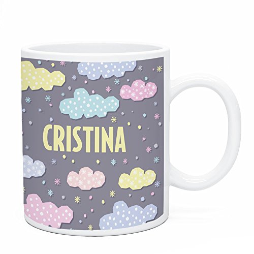 Regalo Original Taza de plástico Infantil Personalizada con Nombre en una Noche Mágica para la Vuelta al Cole 33cl