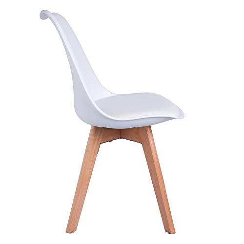 RegalosMiguel - Sillas Comedor - Silla Synk Basic - Blanco