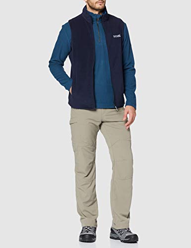 Regatta Tobias II Chaleco con Cremallera y 2 Bolsillos Bodywarmers, Hombre, Navy(Oxford Blue), S