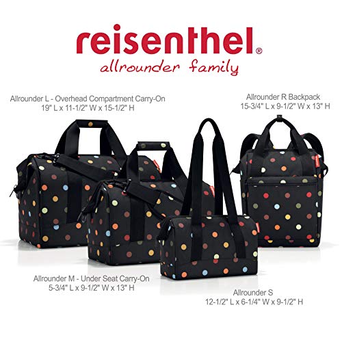 reisenthel Allrounder L - Bolso Elegante para Viajar, Trabajar o para el Ocio, con un diseño Funcional y Elegante, en Negro