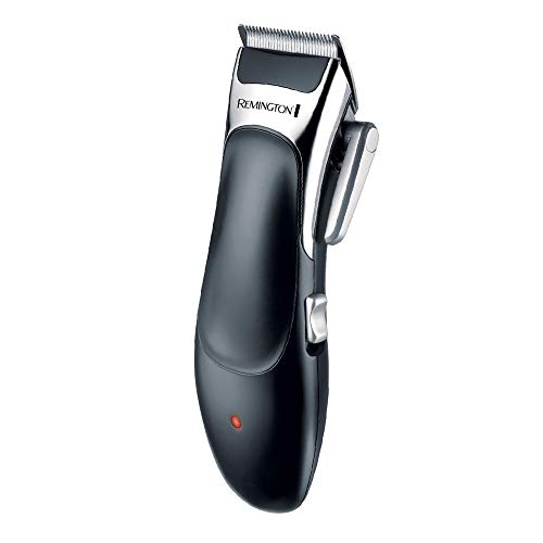 Remington Máquina de Cortar Pelo Stylist - Cortapelos con Cable e Inalámbrico, Cuchillas de Cerámica, 8 Peines, 40 min Autonomía, Negro - HC363C