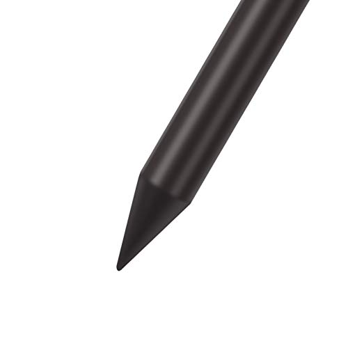 Richer-R Stylus Pen,2 en 1 Lápiz Táctil Alta Sensibilidad, Lápiz de Escritura para Papel/Pantalla Táctil Capacitiva,Mini Lápiz óptico Universal Portátil para Tabletas y Teléfonos Móvils(Negro)