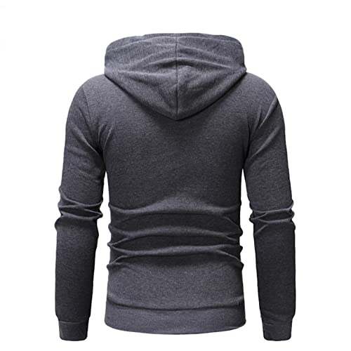 riou ¡Oferta Sudaderas con Capucha para Hombre Cosy Chaqueta Deportiva Sudadera con Cremallera Completa Slim Fit Hoodie Casual Jerséis Adolescente Top Blouse ¡Caliente!