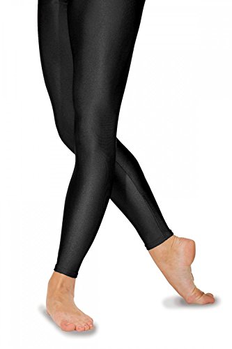 Roch Valley - Mallas de Nailon y Lycra sin pies para Mujer, Mujer, FLSTB6, Negro, Extra-Large