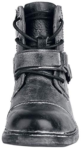 Rock Rebel by EMP Last Man Standing Hombre Botas Gris EU47, Piel, Vintage