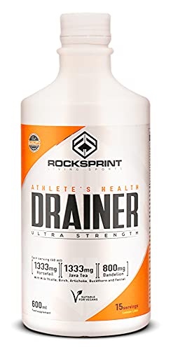 ROCKSPRINT | DRENANTE Y DIURÉTICO | Retención de Líquidos | Drainer | 600 ml Limón