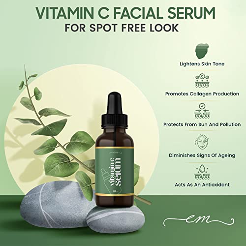 Rodillo de Jade, Masajeador Facial Con Sérum De Ácido Hialurónico, Vitamina C y Colágeno - Rodillo doble Antienvejecimiento, Sérum 30ml Hidratante Antiedad, Rejuvenece Piel De La Cara Cuello y Cuerpo