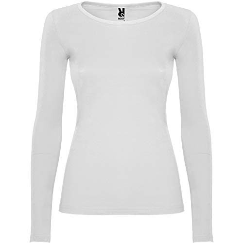 ROLY Camiseta Extreme 1218 Mujer Manga Larga Blanco 01 XXL