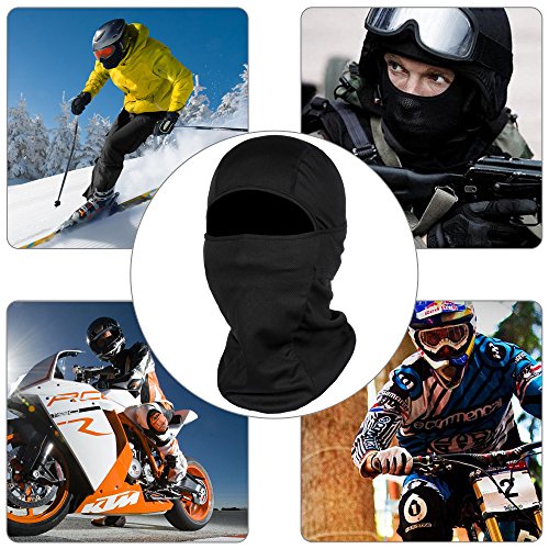 Rovtop Balaclava Máscara Pasamontañas Protector para Ciclismo Esqui contra Viento,Balaclava Moto