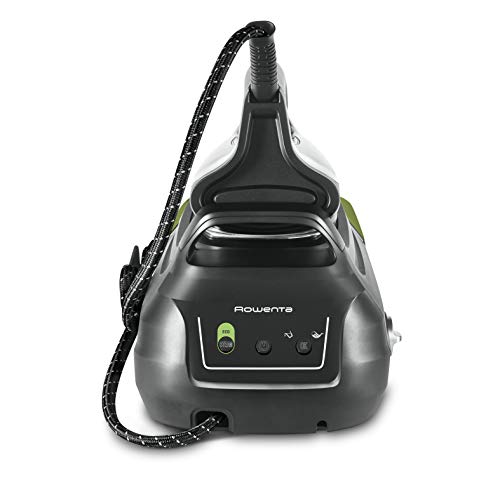 Rowenta Perfect Steam Pro DG8626 Centro de Planchado, Autonomía Ilimitada con 6.9 Bares, Golpe 450 Vapor Contínuo de 120 g/min, Suela Microsteam Laser 400, Función Eco, Depósito Cal