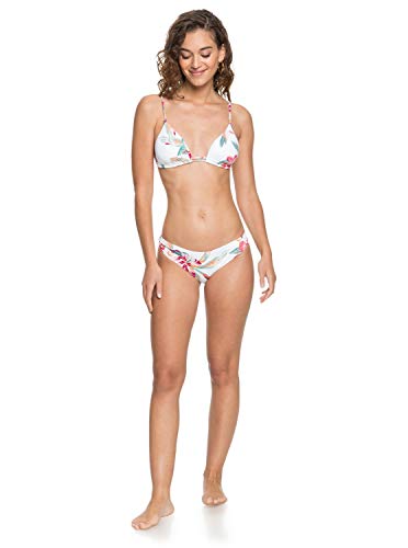 Roxy Lahaina Bay Braguita De Bikini, Mujer, Blanco (Bright White Tropic Call S), L