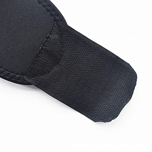 Saijer Muñequera,4 Piezas Muñequeras Deportivas Ajustable Transpirable Soporte De Muñeca Soporte De Muñeca Órtesis Muñequera para Press De Banca Levantamiento De Pesas Tendinitis Boxeo(Negro)