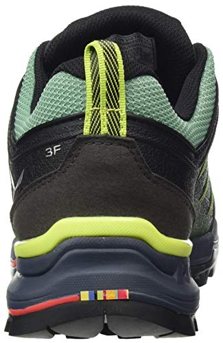 Salewa WS Mountain Trainer Lite Gore-TEX Zapatos de Senderismo, Feld Green/Fluo Coral, 37 EU